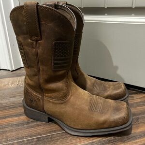 Ariat Distressed Brown Western Boots